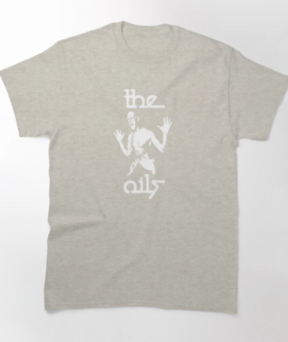 The Oils White Stencil 2 Classic T Shirt Natural